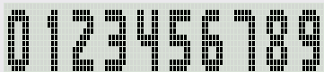 Fats And Small Timex datalink font