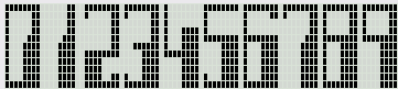 Retrofuture Timex datalink font